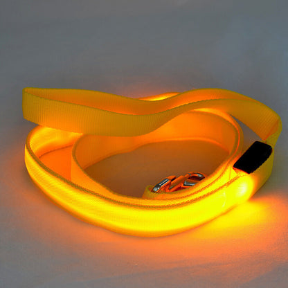 Glowing Pet Leash Glowing Dog LED